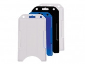 Rigid Card Holder Open-Face  (Vertical) - 5 Pack