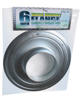 6" Wide Mount Flange