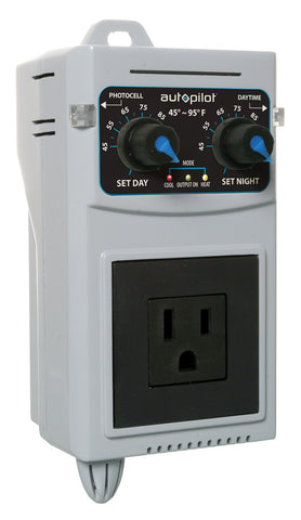 Analog 24hr Day & Night Cooling/Heating Therm