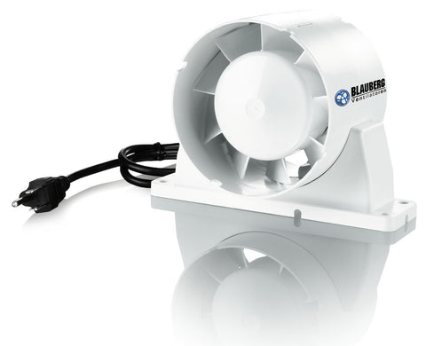 Axial Inline Fan 4" Intake/Exhaust