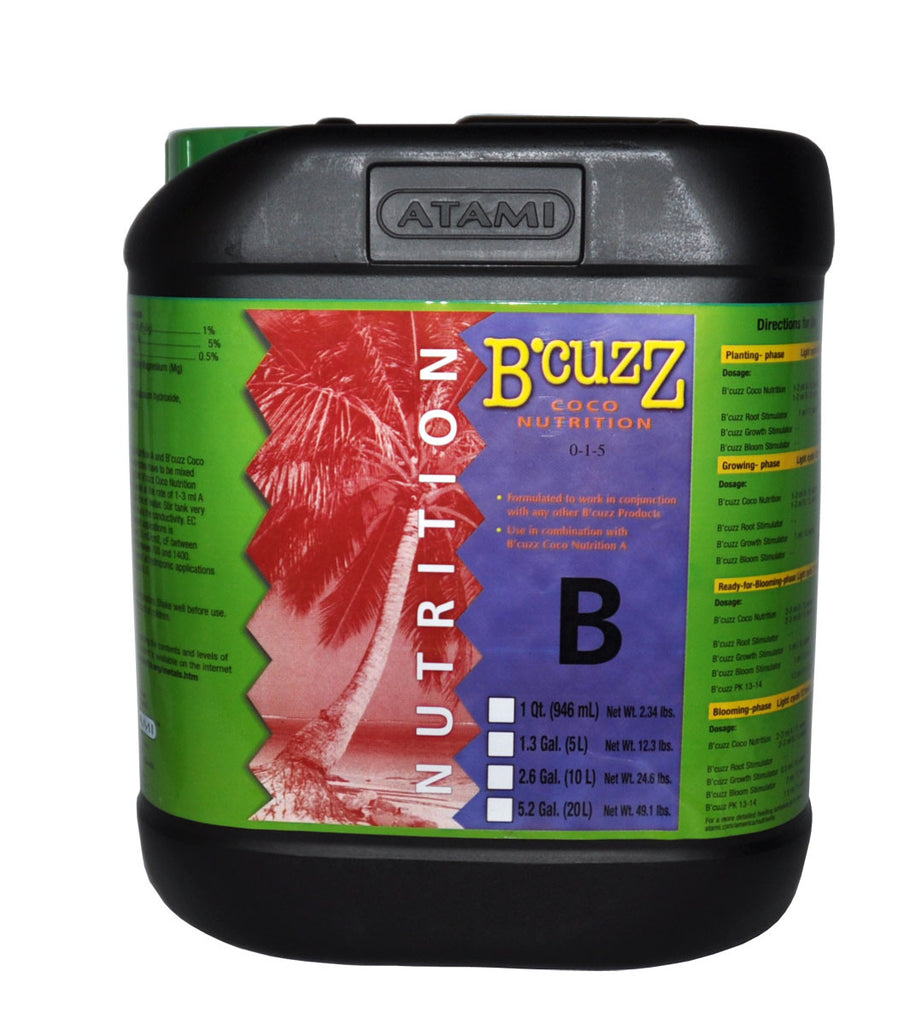 20L B'Cuzz Coco Nutrition Component B