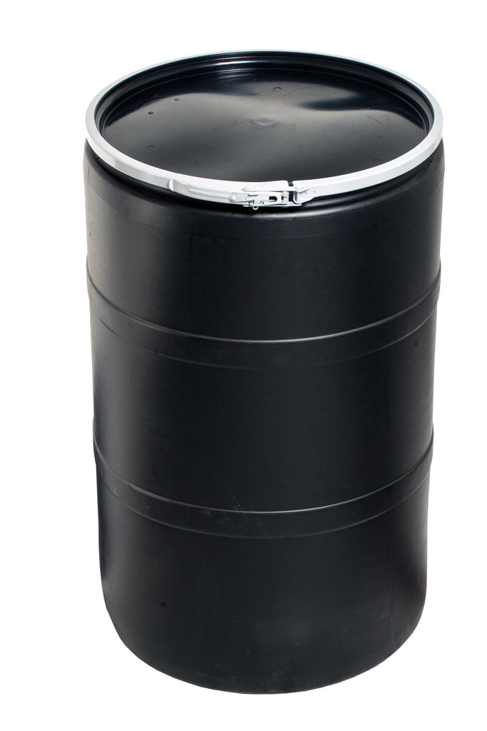 55 Gallon Drum w/Drilled Lid & Lock