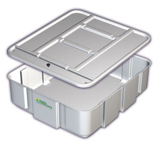 65 Gal Lid 38"x43"x1"