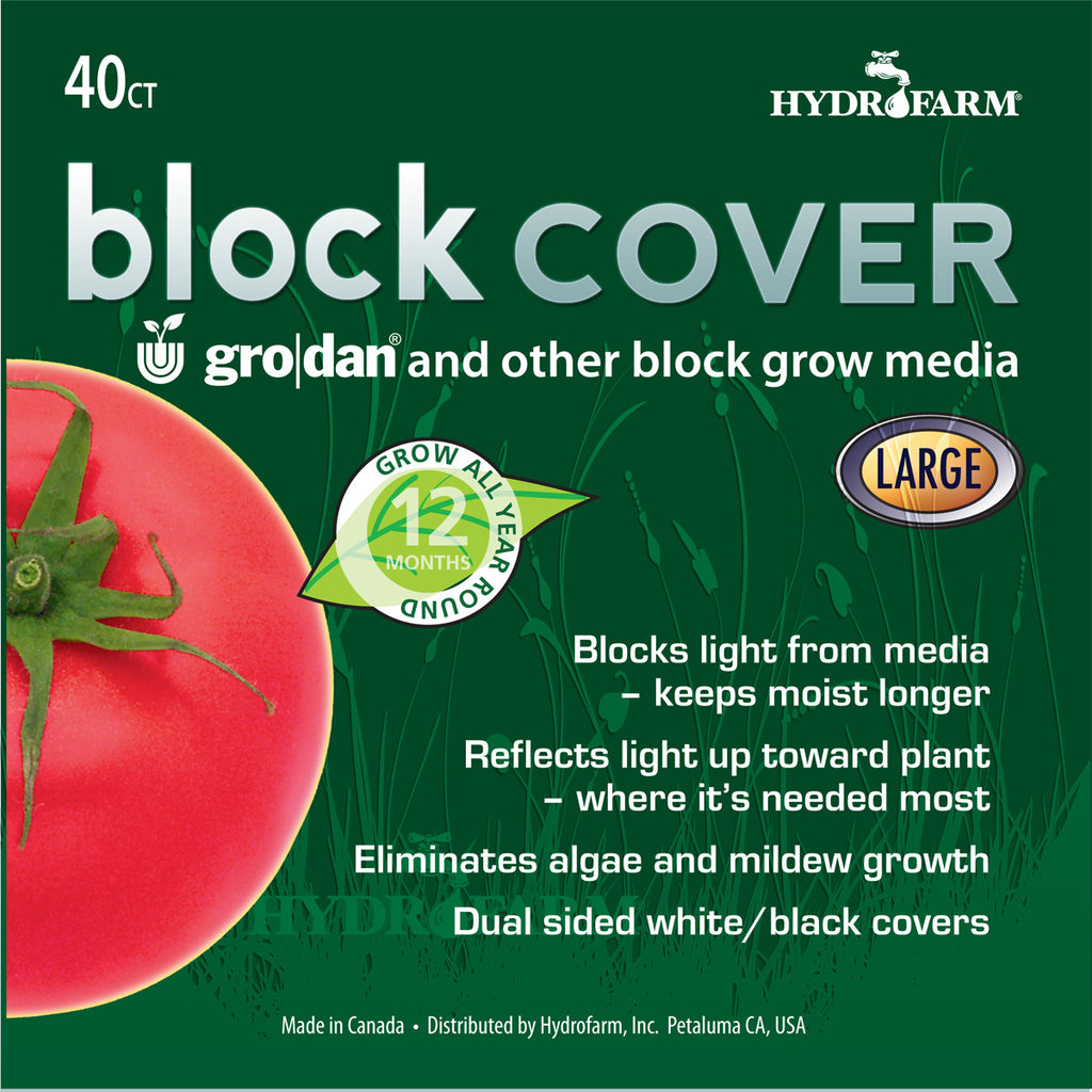 8" Rockwool Block Cover