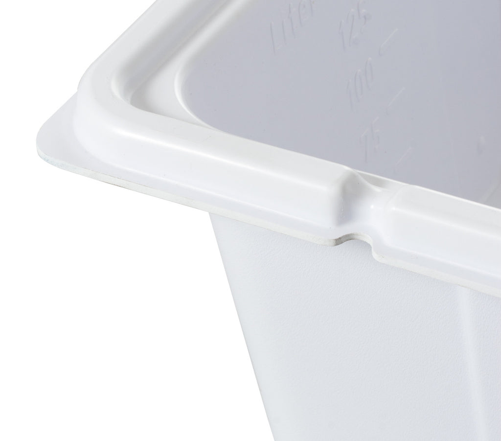 115 Gal Res Bottom Premium White