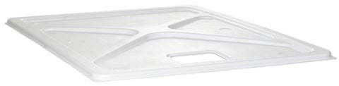 70 Gal Res Cover Premium White