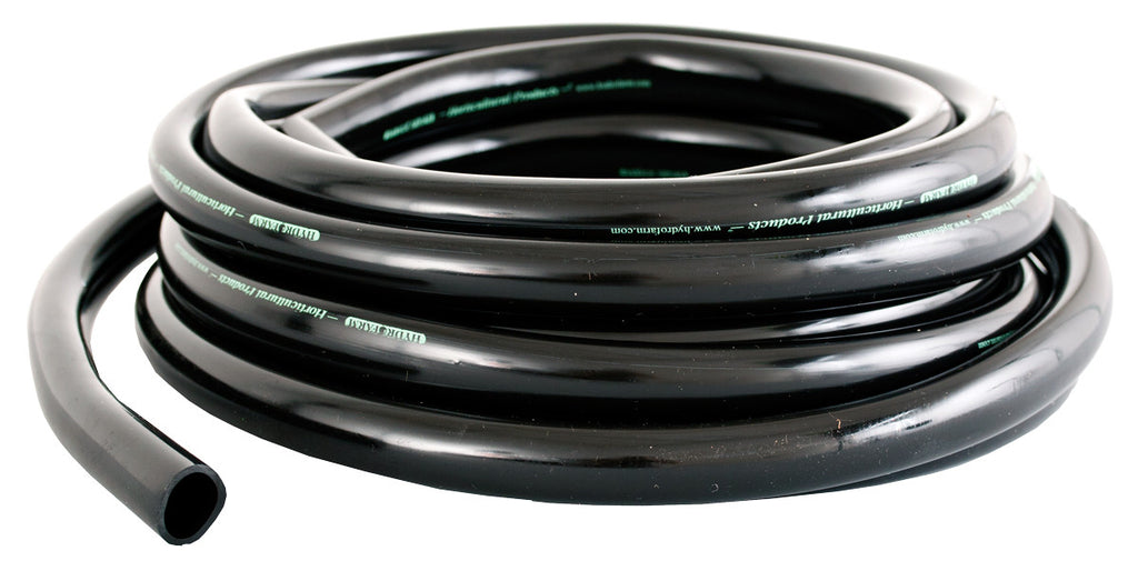 3/4" Black Tubing 25' Roll