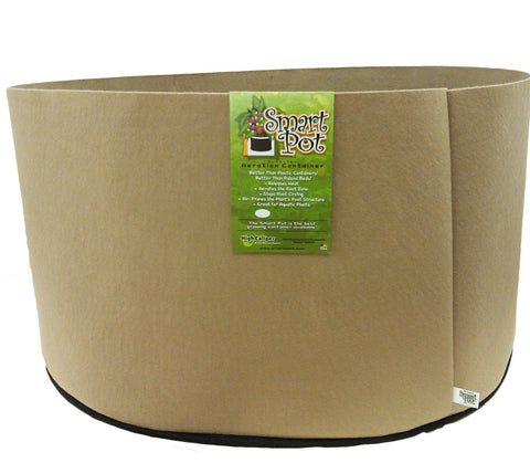 200 Gal Smart Pot TAN 50"x12" Squat Size