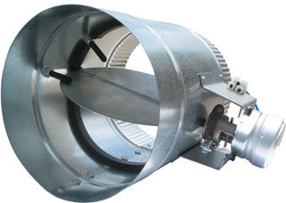 6" Damper Closed 100% Shutoff
