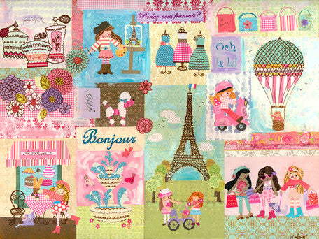 A Piece of Paris Framed Art Print